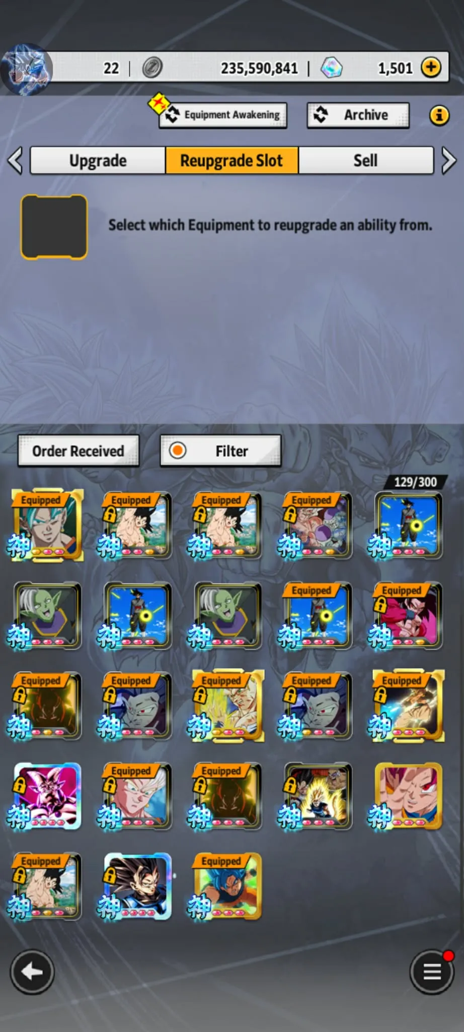 Tài khoản vip android ,Dư cc như hình, equip raid đều ngon, đăng nhập sai hệ mất hết cc nhé! Liên kết bandai